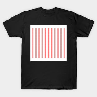 Simple Modern Pixel Stripes T-Shirt